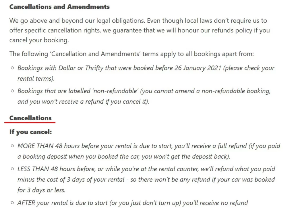 Successfully defended the right to get the refund from Booking
